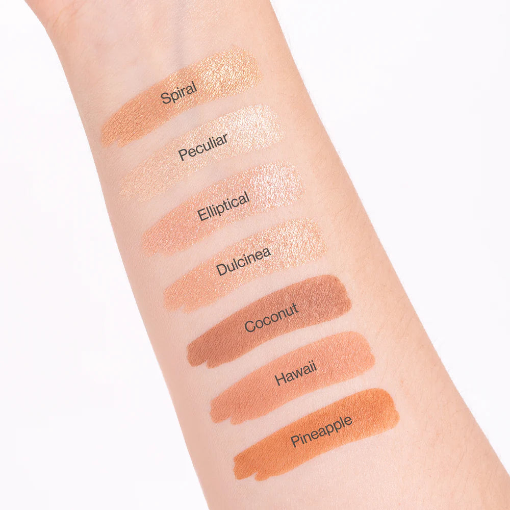 Paleta De Corrector E Iluminador Glam Black Atenea X7