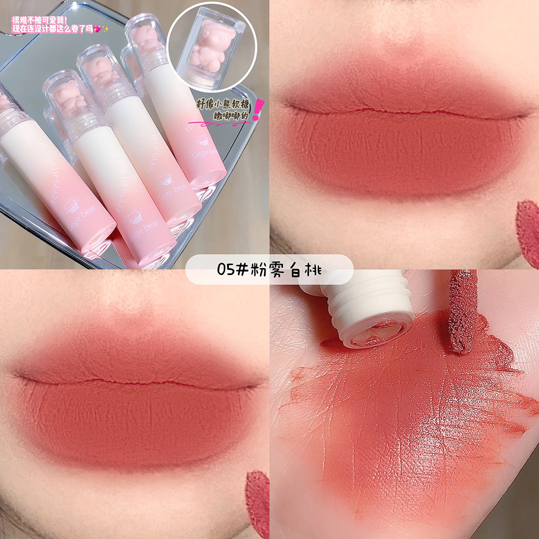 Labial Matte Terciopelo Gege Bear