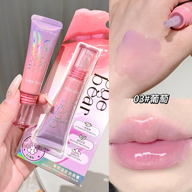Lip Balm Hidratante Con Extractos de Frutas Gege Bear