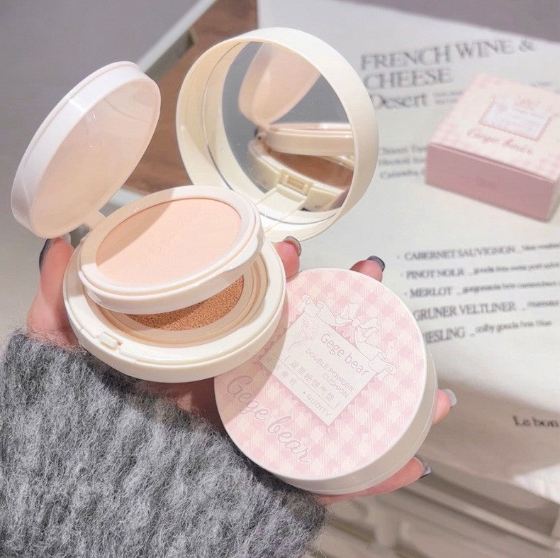 Polvo Compacto Y Cushion 2 En 1 Gege Bear