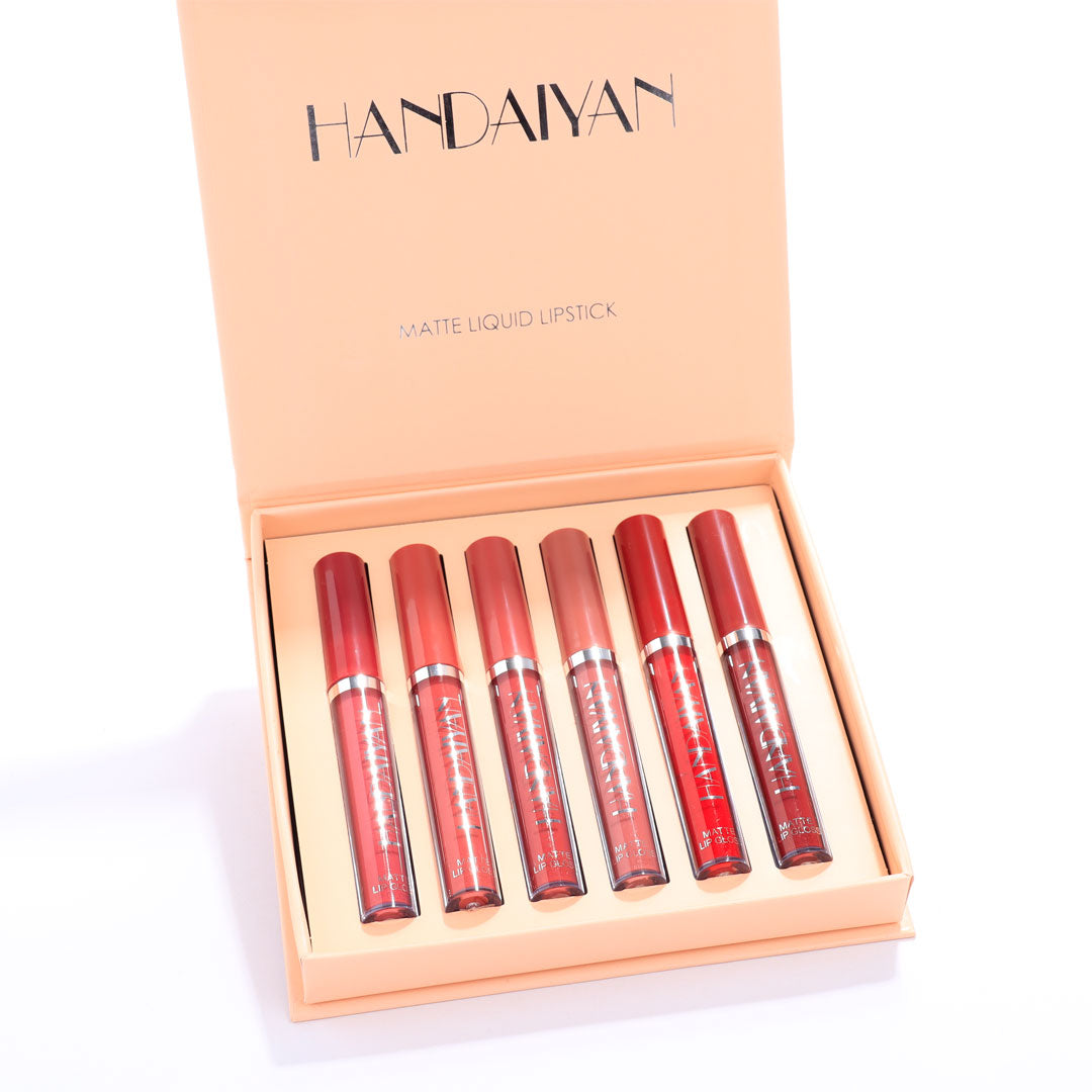 Labial Líquido Mate Set x6 Handaiyan
