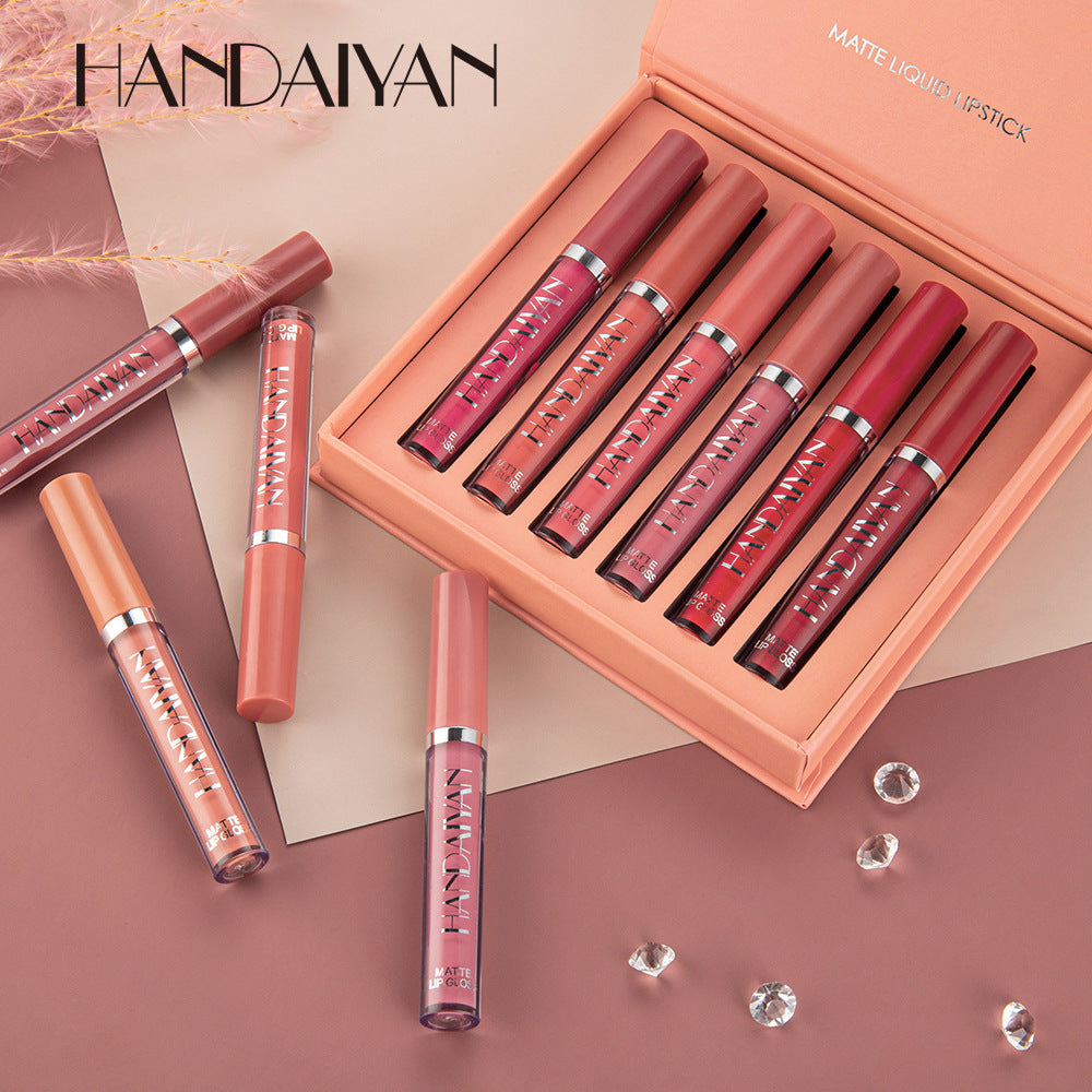 Labial Líquido Mate Set x6 Handaiyan