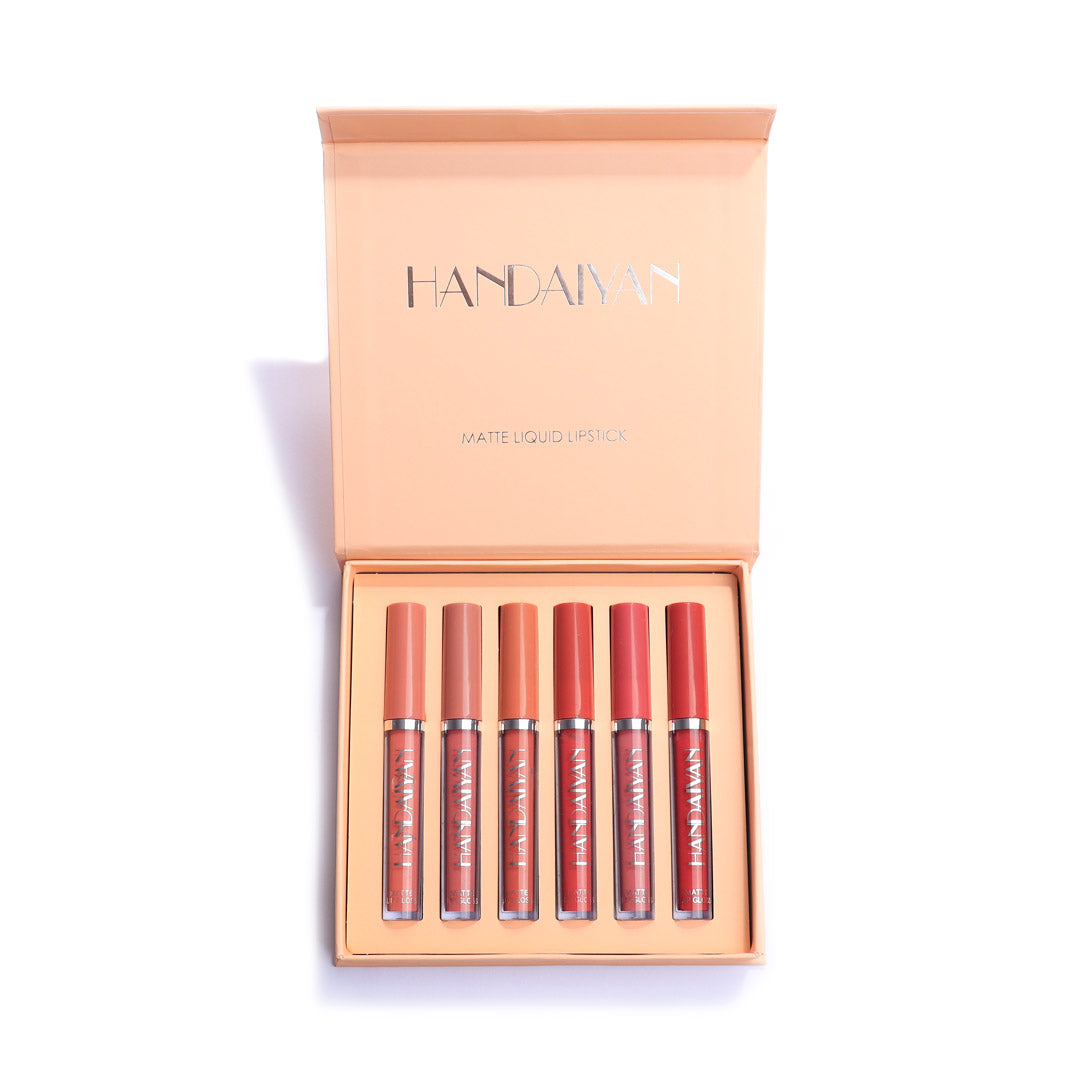 Labial Líquido Mate Set x6 Handaiyan