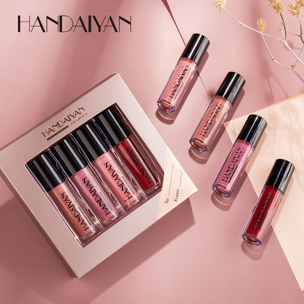 Set Liquid LipGloss y Matte Handaiyan *4 DS*