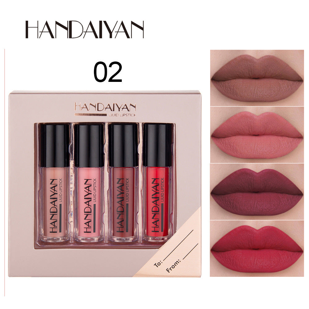 Set Liquid LipGloss y Matte Handaiyan *4 DS*