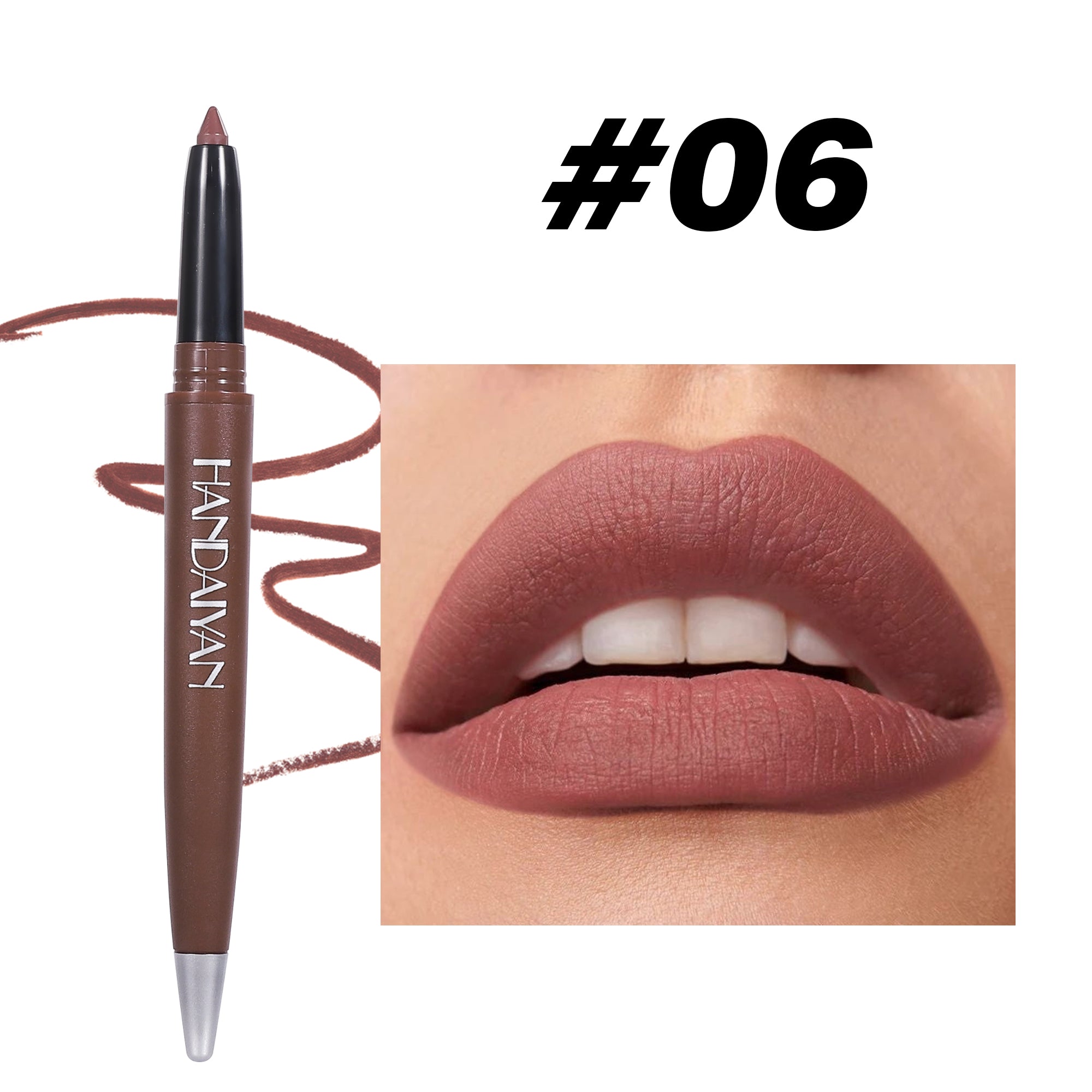 Lip Combo Handaiyan (Lápiz, Labial Matte y Gloss).