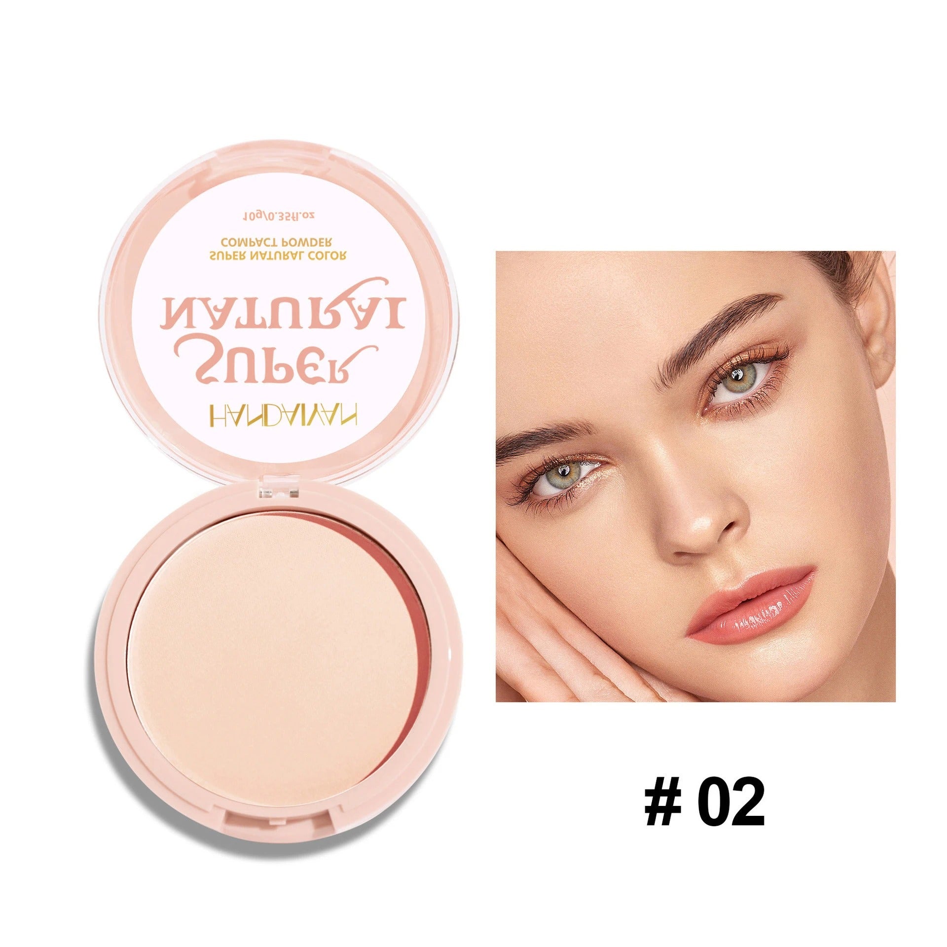Polvo Compacto Super Natural  Handaiyan