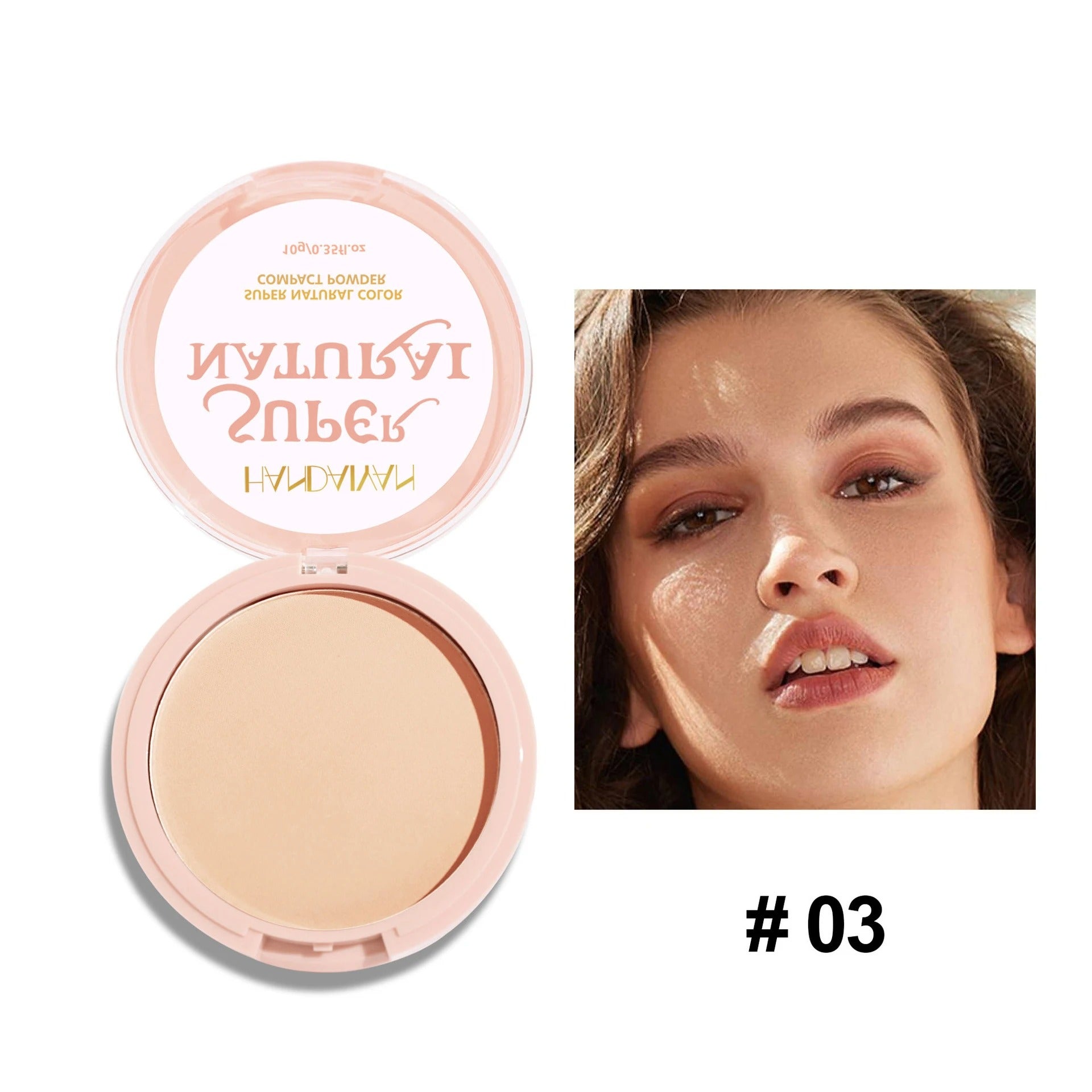 Polvo Compacto Super Natural  Handaiyan