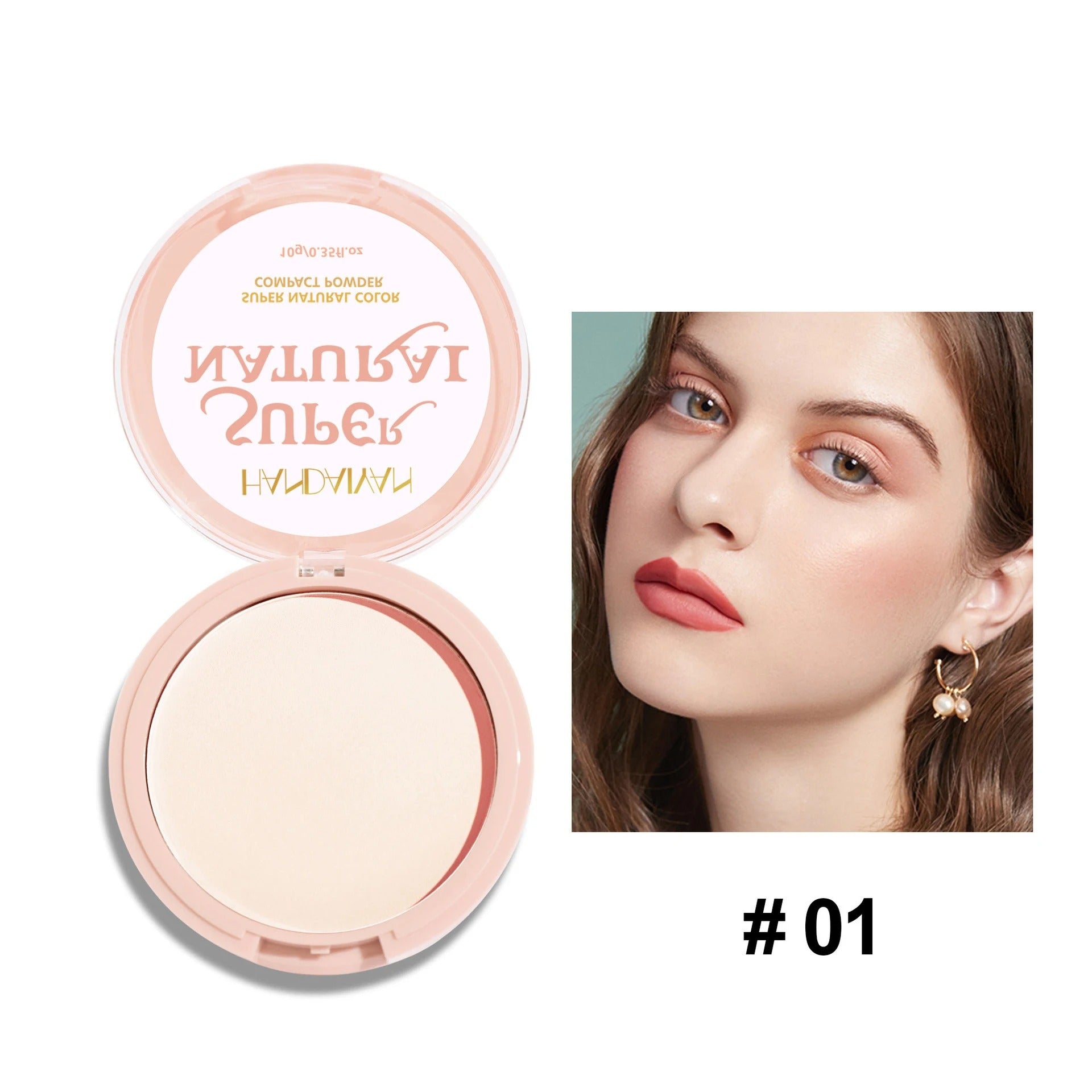 Polvo Compacto Super Natural  Handaiyan