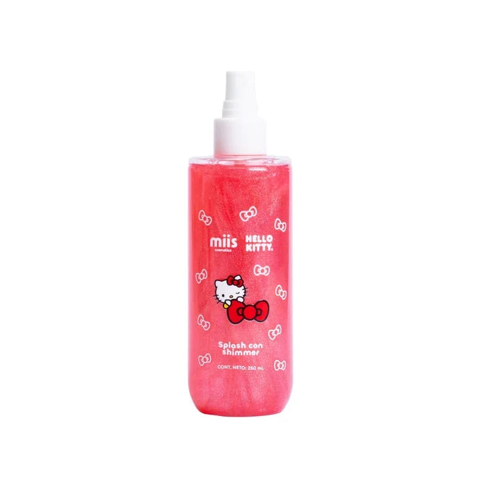 Splash Corporal Con Shimmer Hello Kitty 250ml Miis Cosmetics