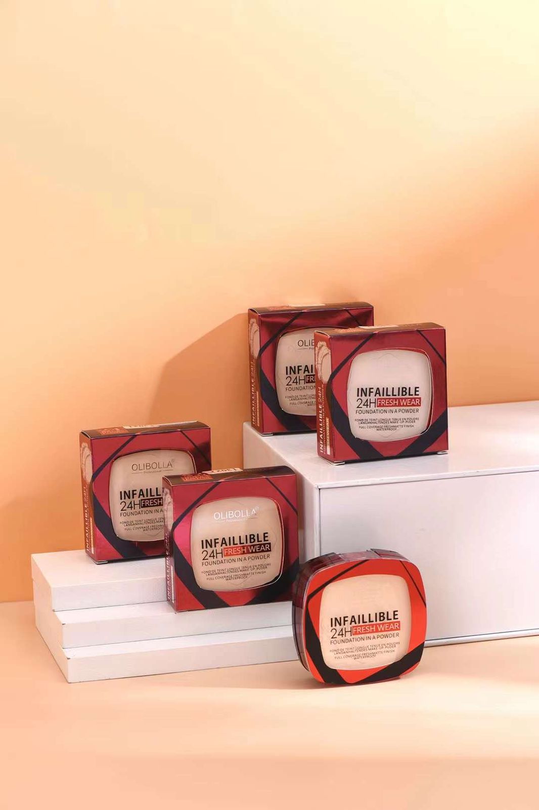 Polvo Compacto Doble Tono Infalible 24H Fresh Wear