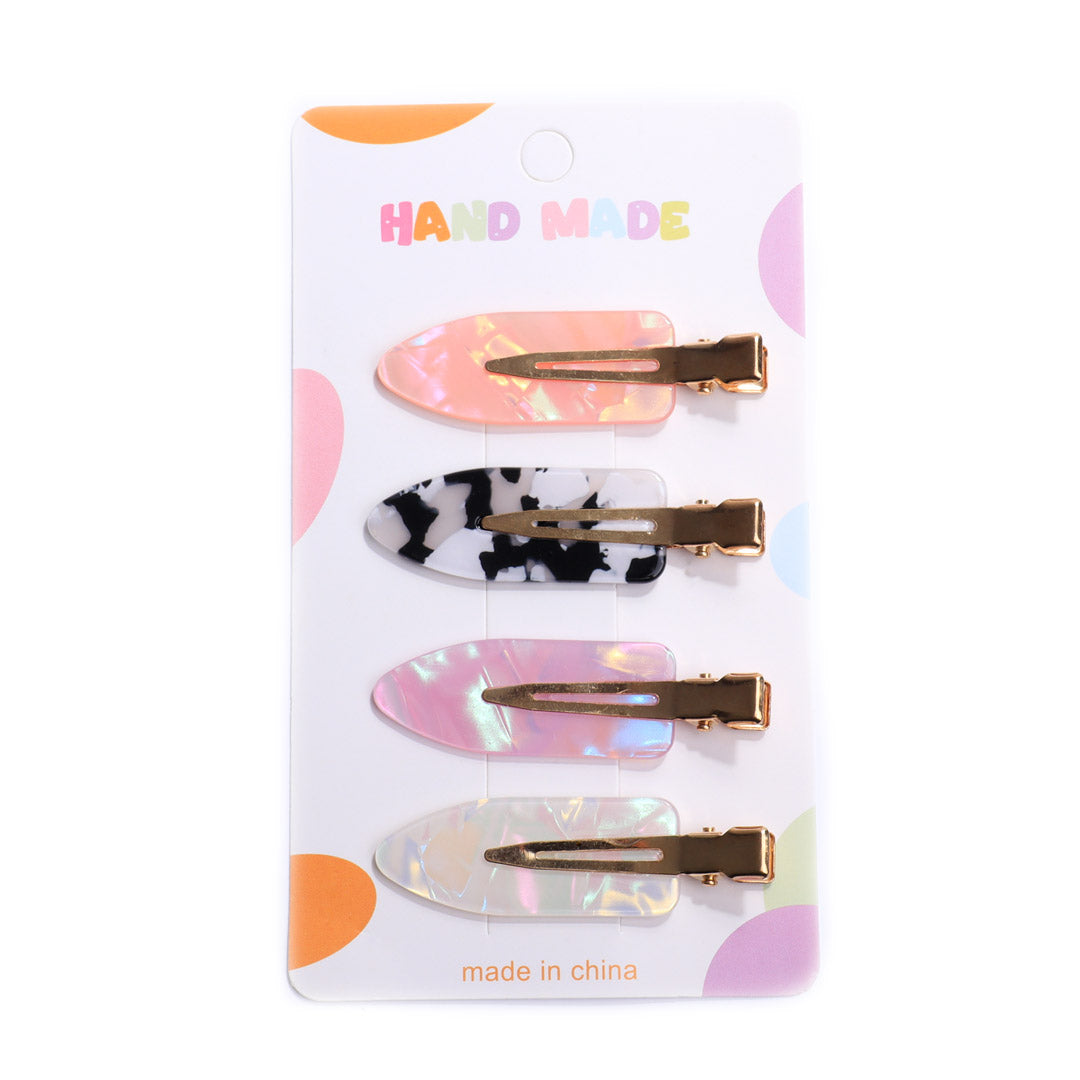 Pinzas Para Recoger Cabello Skin Care X4 uds