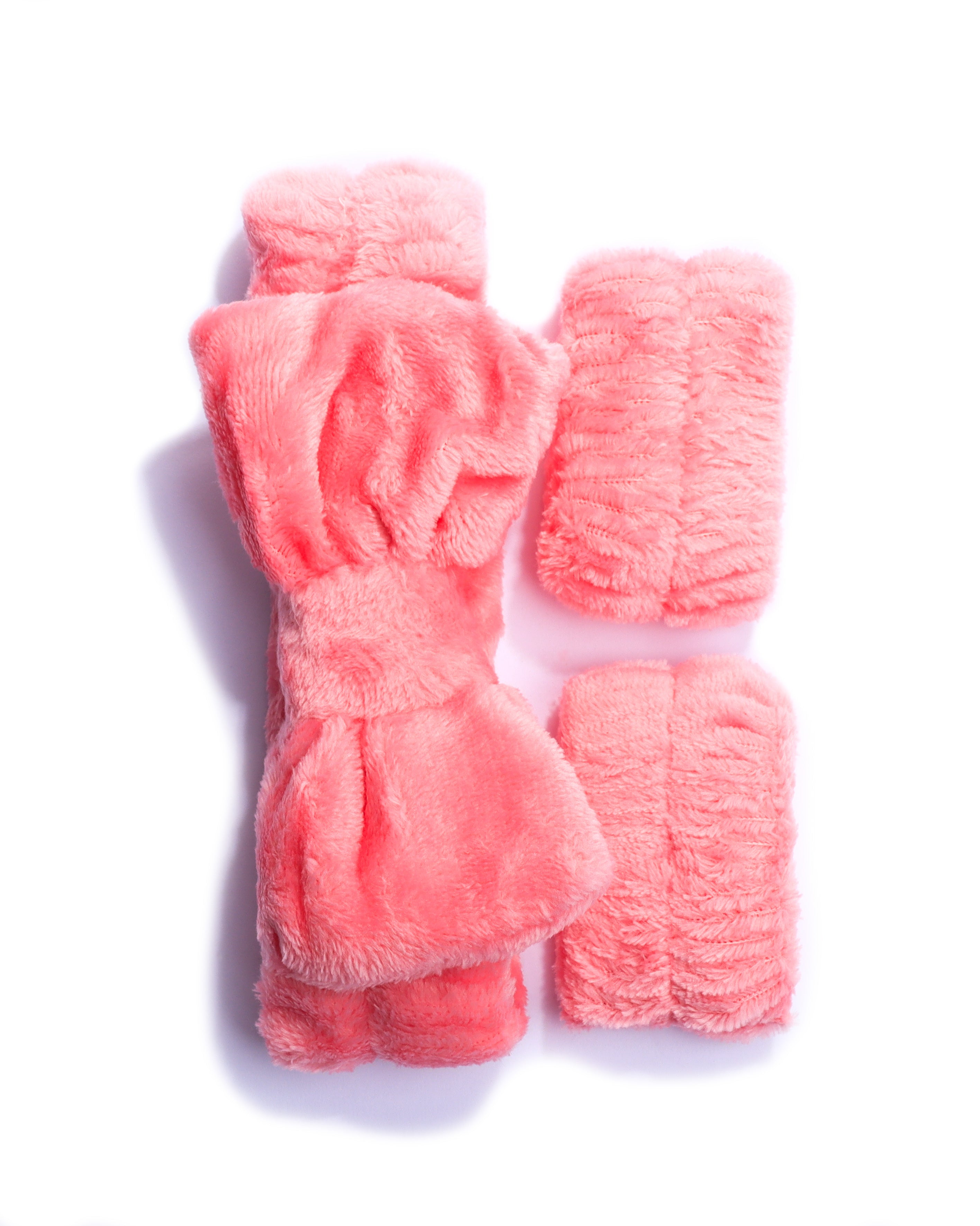 Kit Balaca Cabello Y Muñequeras Skin Care Surtida