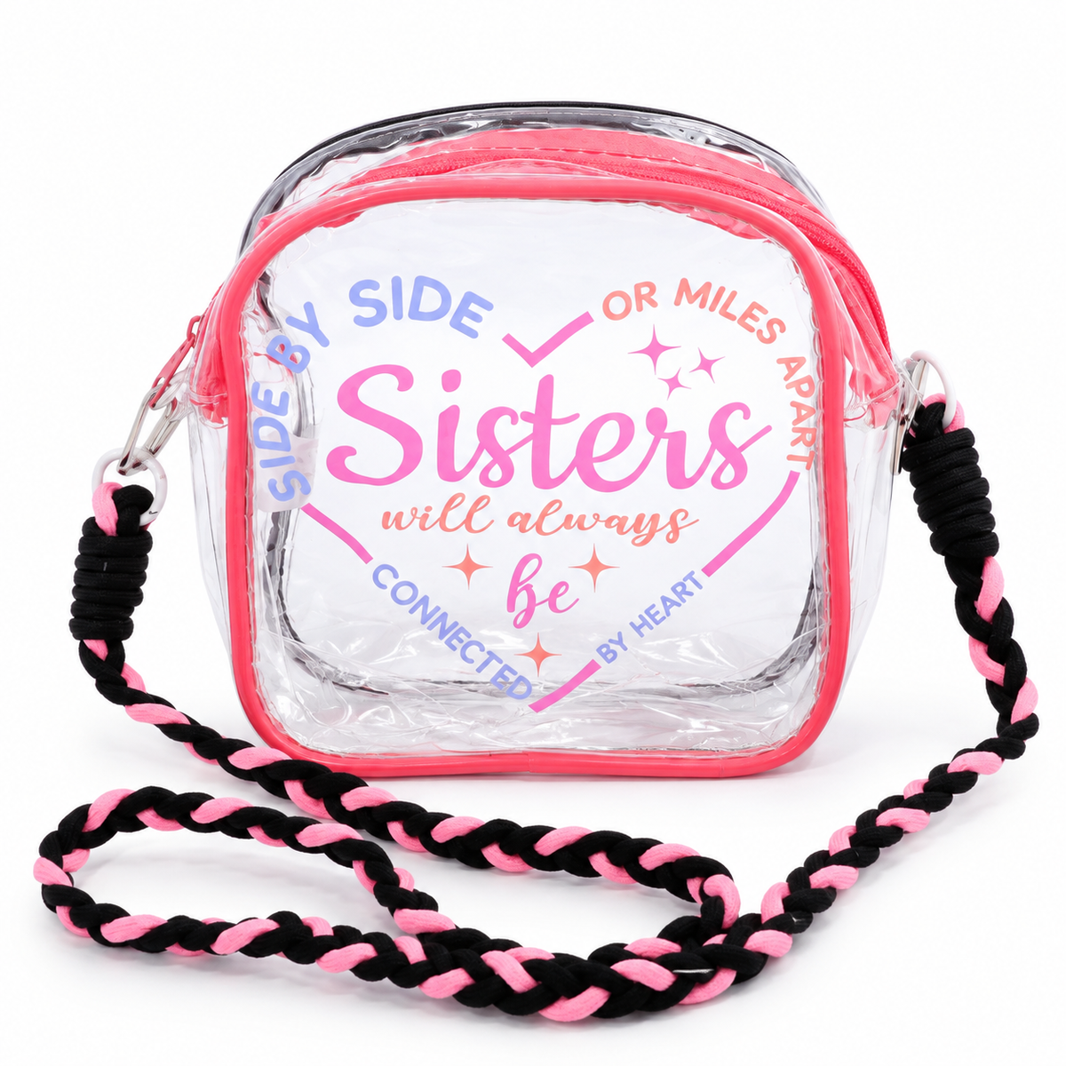 BOLSO TRANSPARENTE FRASES
