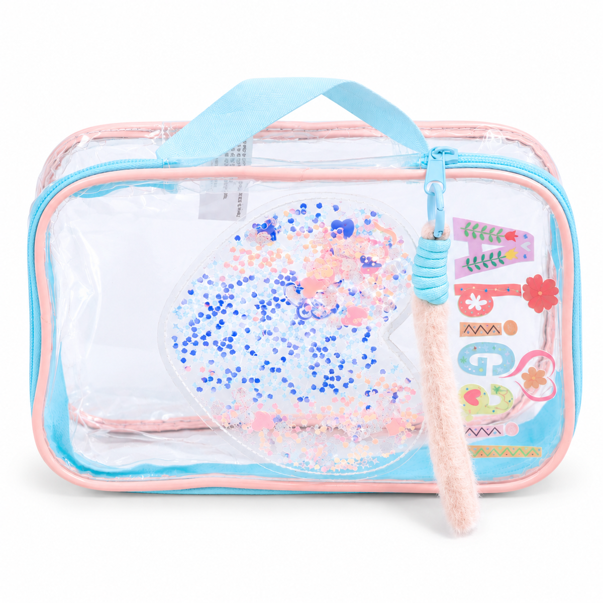 COSMETIQUERA TRANSPARENTE ABIGAIL