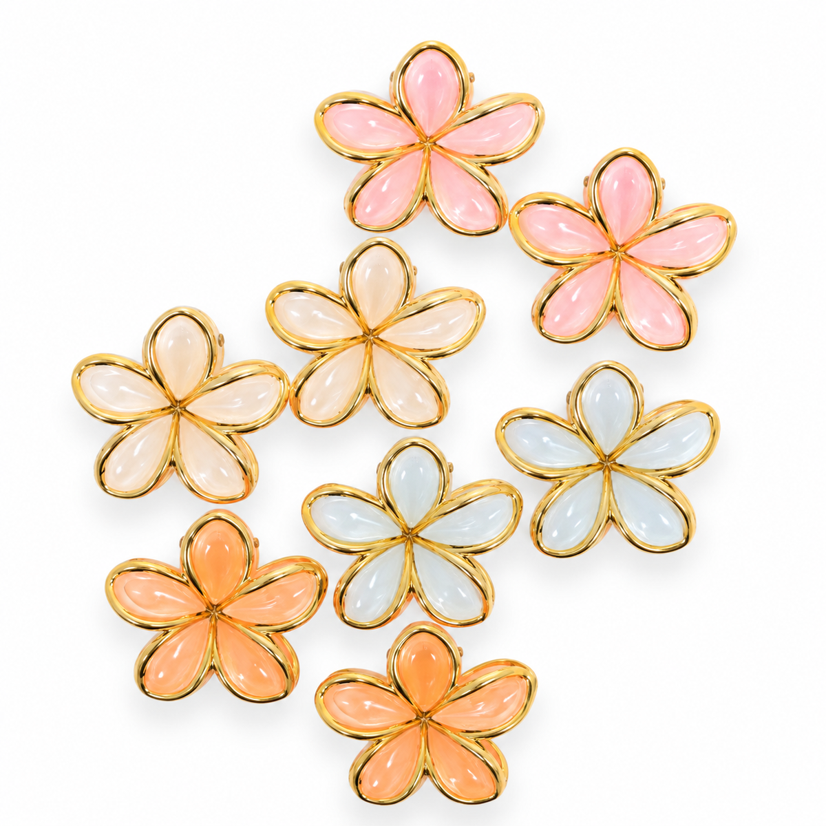 DÚO PINZAS FLOR MINI