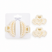 DÚO PINZA DECORATIVA CON PERLAS