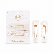 SET X2 PINZAS PERLADAS