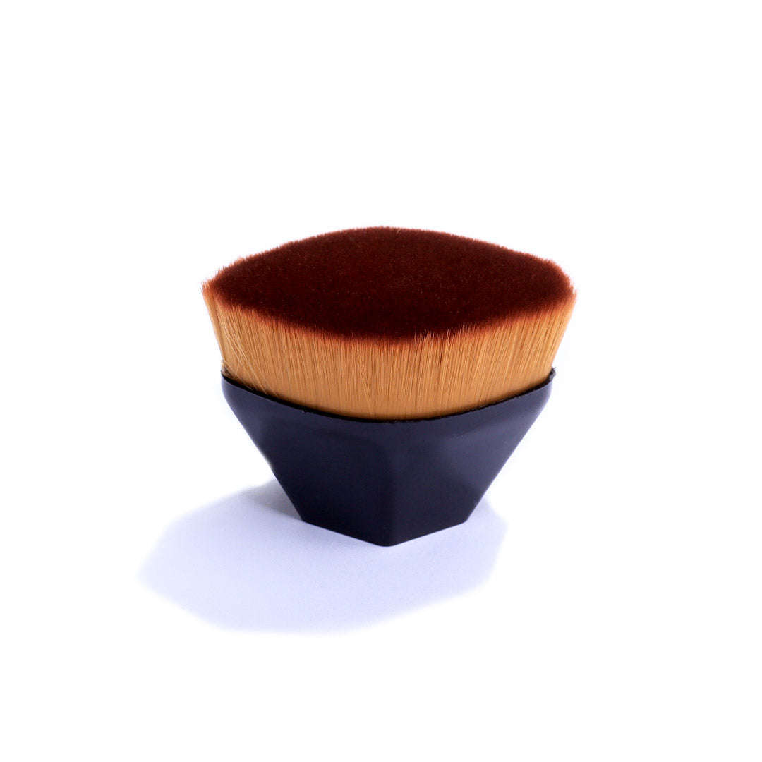 Brocha Alta Densidad Para Base- Negra (con empaque pasta)