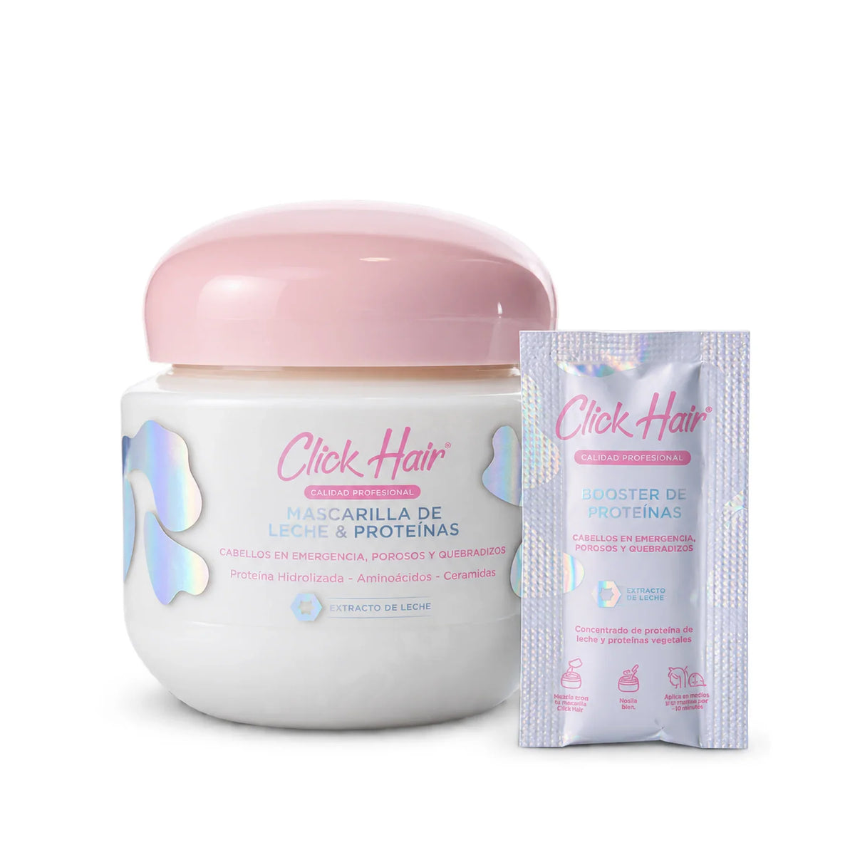 Mascarilla y Booster de Proteínas Click Hair 300 Ml