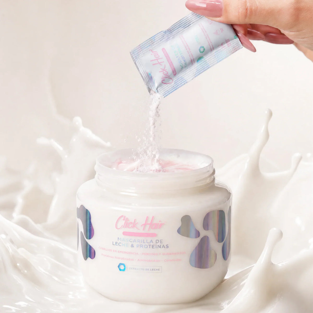 Mascarilla y Booster de Proteínas Click Hair 300 Ml