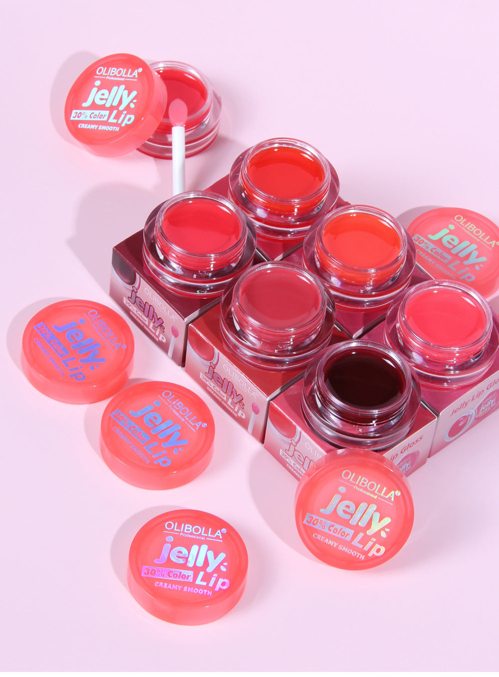 Lip Gloss Con Color Jelly Olibolla