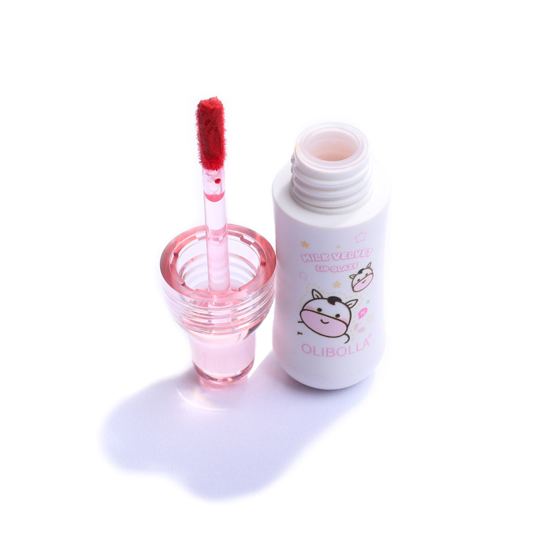 Lip Glaze Soft Milk (Efecto Polvo Matte) Olibolla