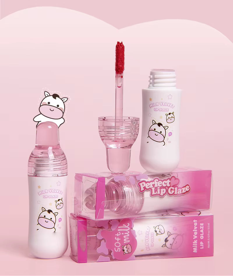 Lip Glaze Soft Milk (Efecto Polvo Matte) Olibolla