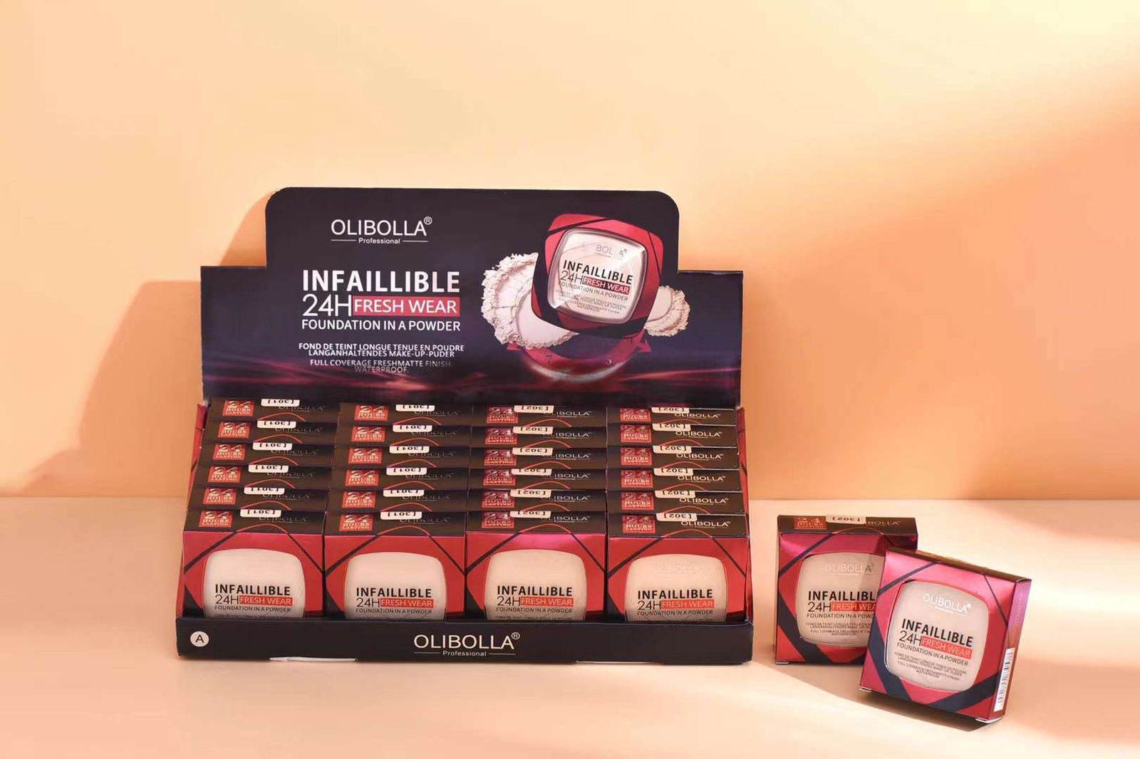 Polvo Compacto Doble Tono Infalible 24H Fresh Wear