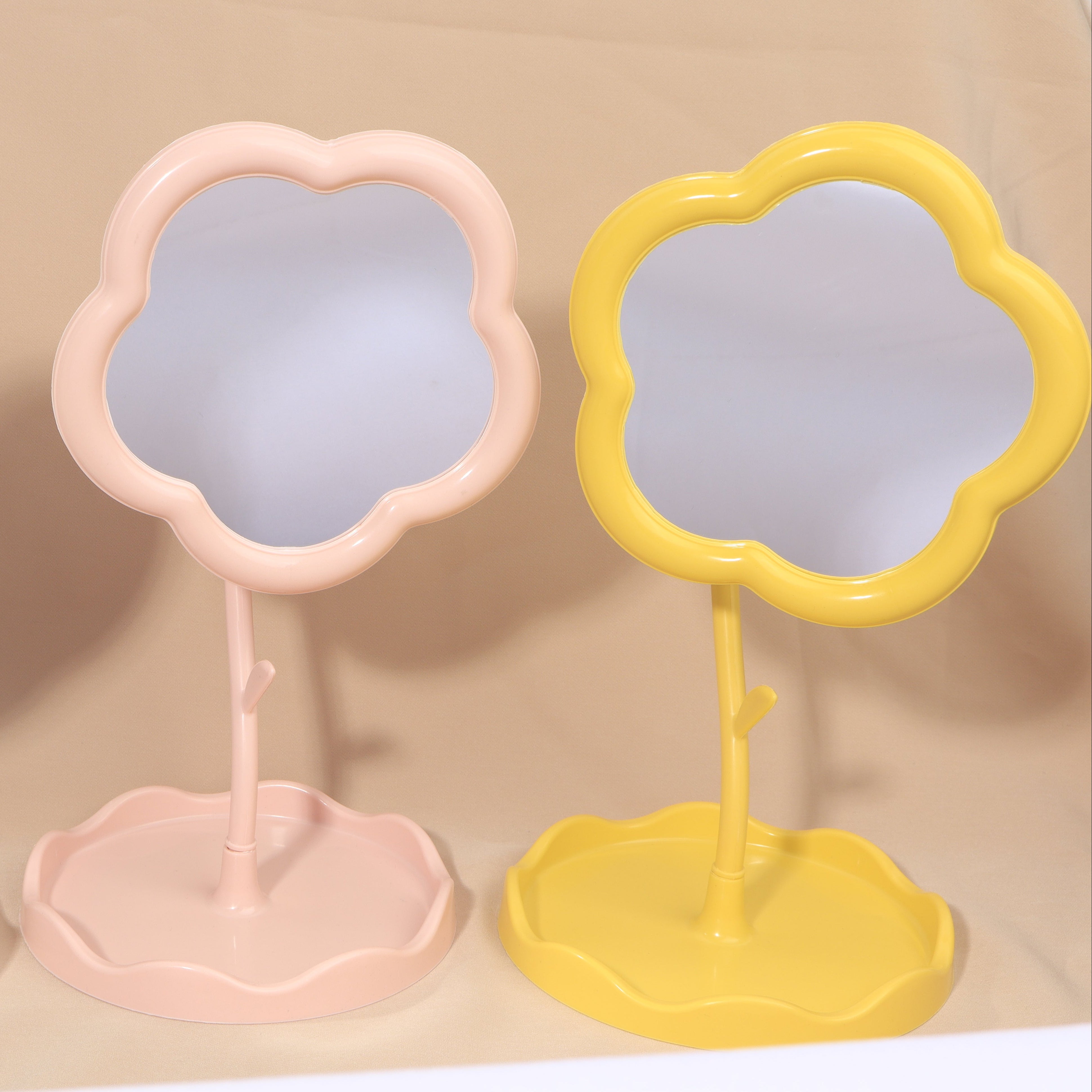 Espejo Para  Mesa Flor