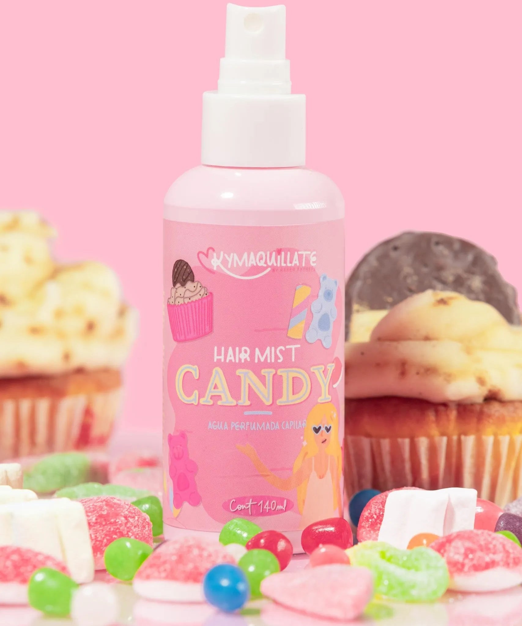Perfume Capilar Candy Kymaquillate *140ML*