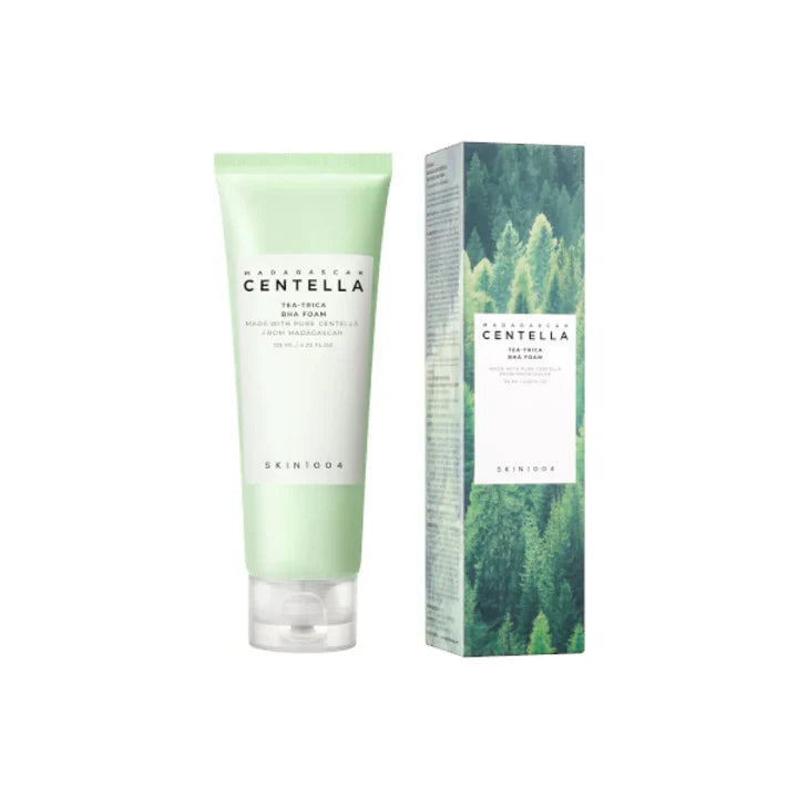 Limpiador Facial Tea Trica BHA Foam Madagascar Centella *125ML*