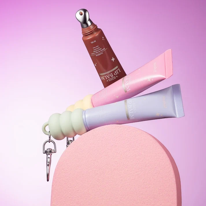 Llavero Kiss Lip Balm Majikal