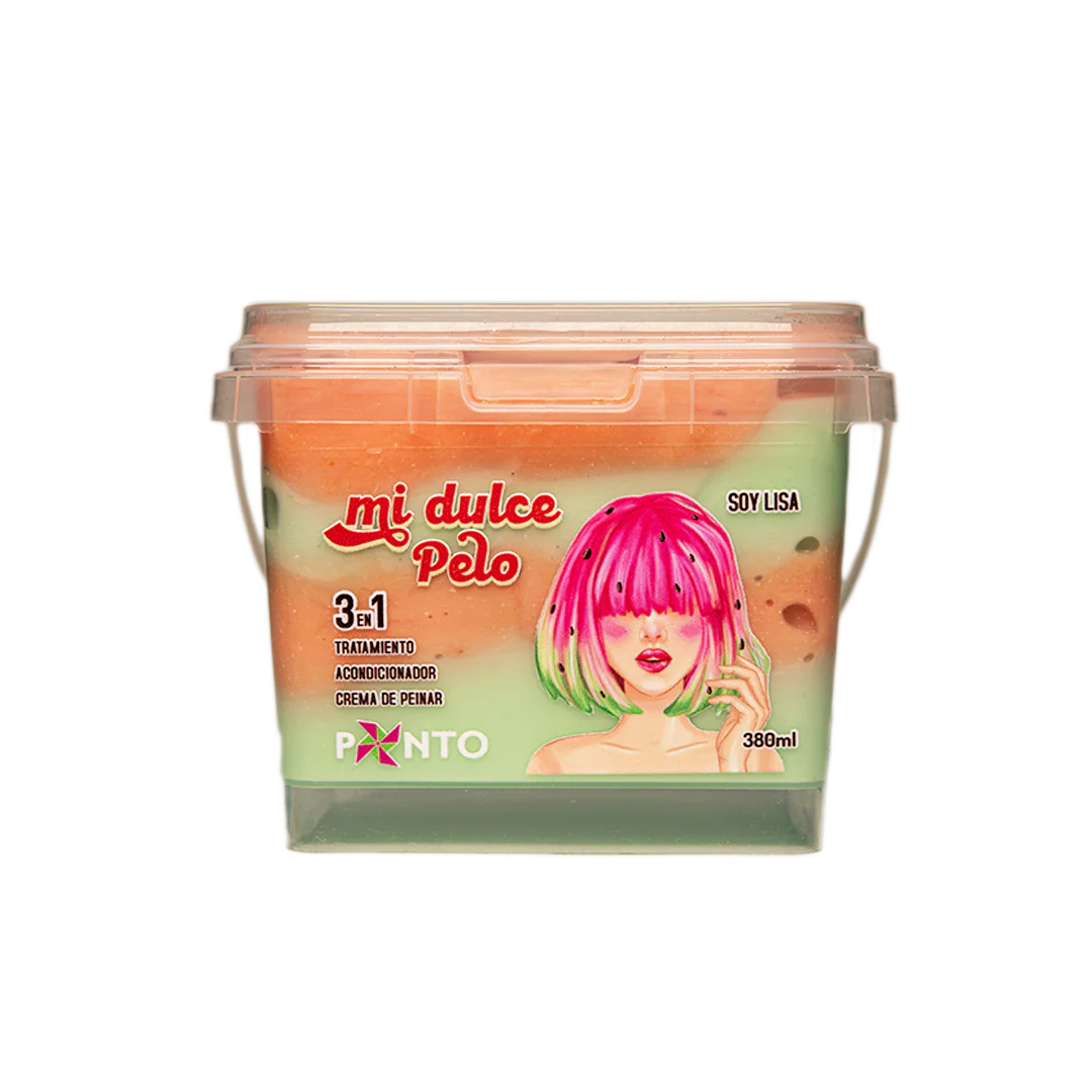Tratamiento / Crema de Peinar Ponto Mi Dulce Pelo Soy Liza 3EN1 *380ML*