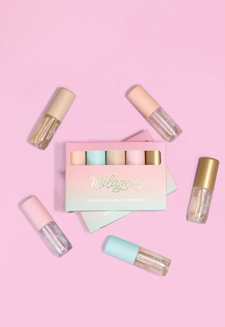 Set X 5 Mini Perfumes De Milagros