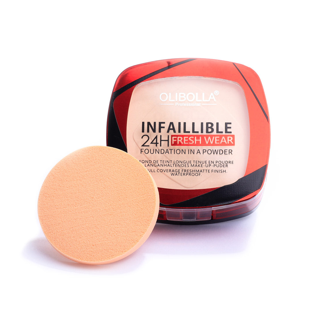 Polvo Compacto Doble Tono Infalible 24H Fresh Wear