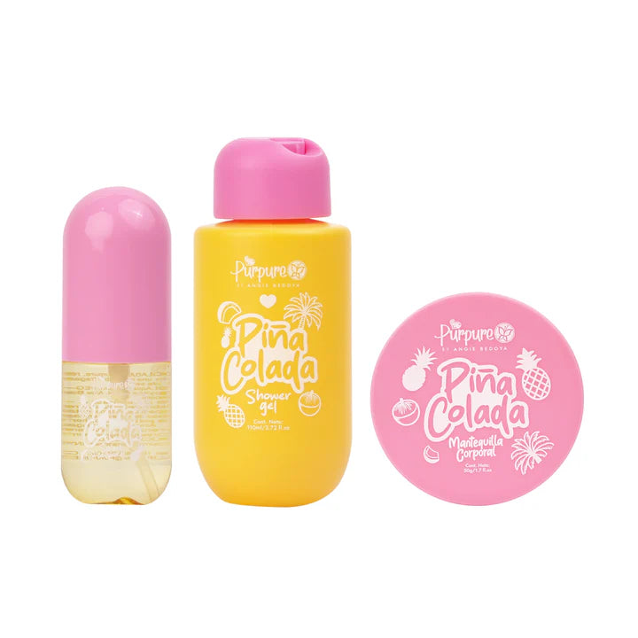 Kit Cartuchera Piña Colada Purpure X3 Productos