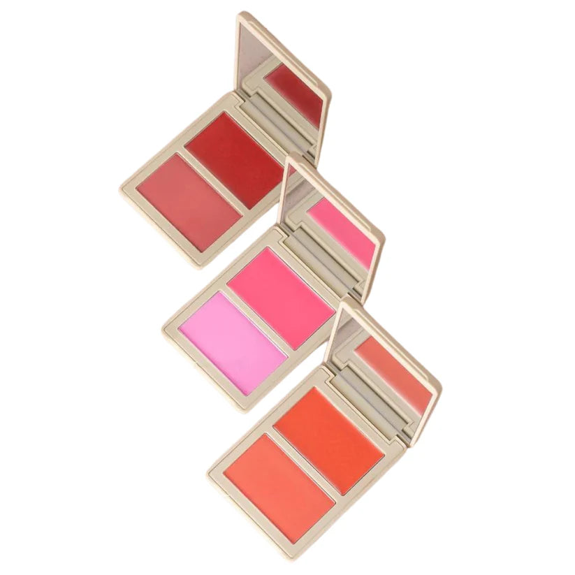 Duo De Rubor En Crema y Compacto Atenea