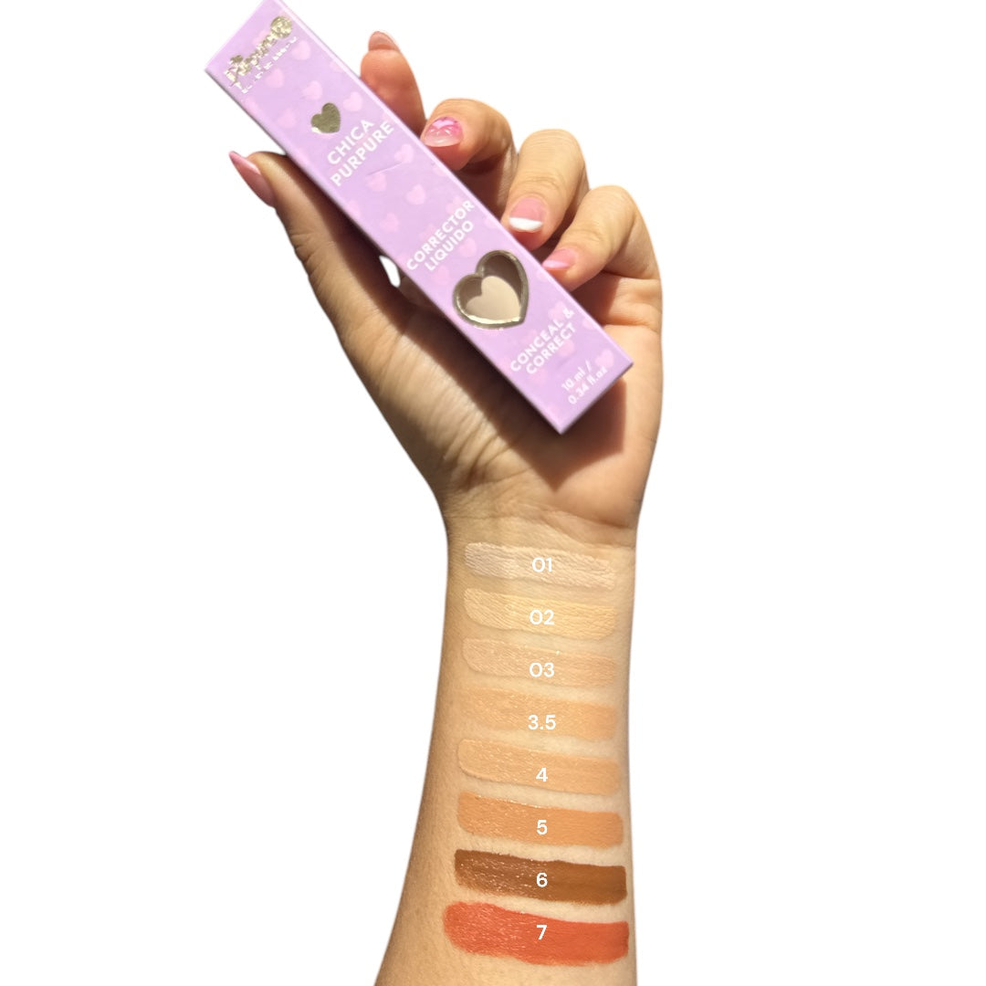 Corrector Líquido Purpure