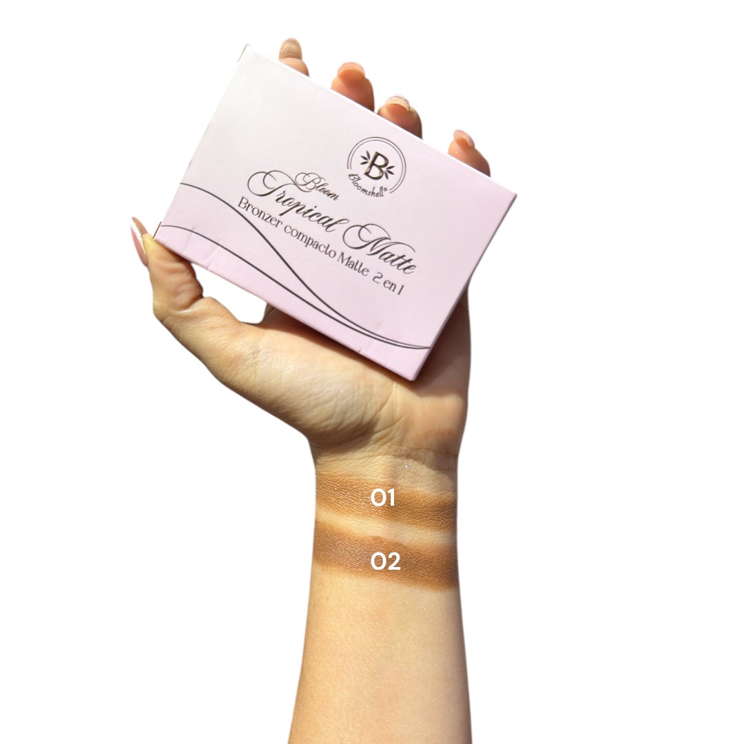Bronzer 2EN1 Bloomshell Bloom Compact