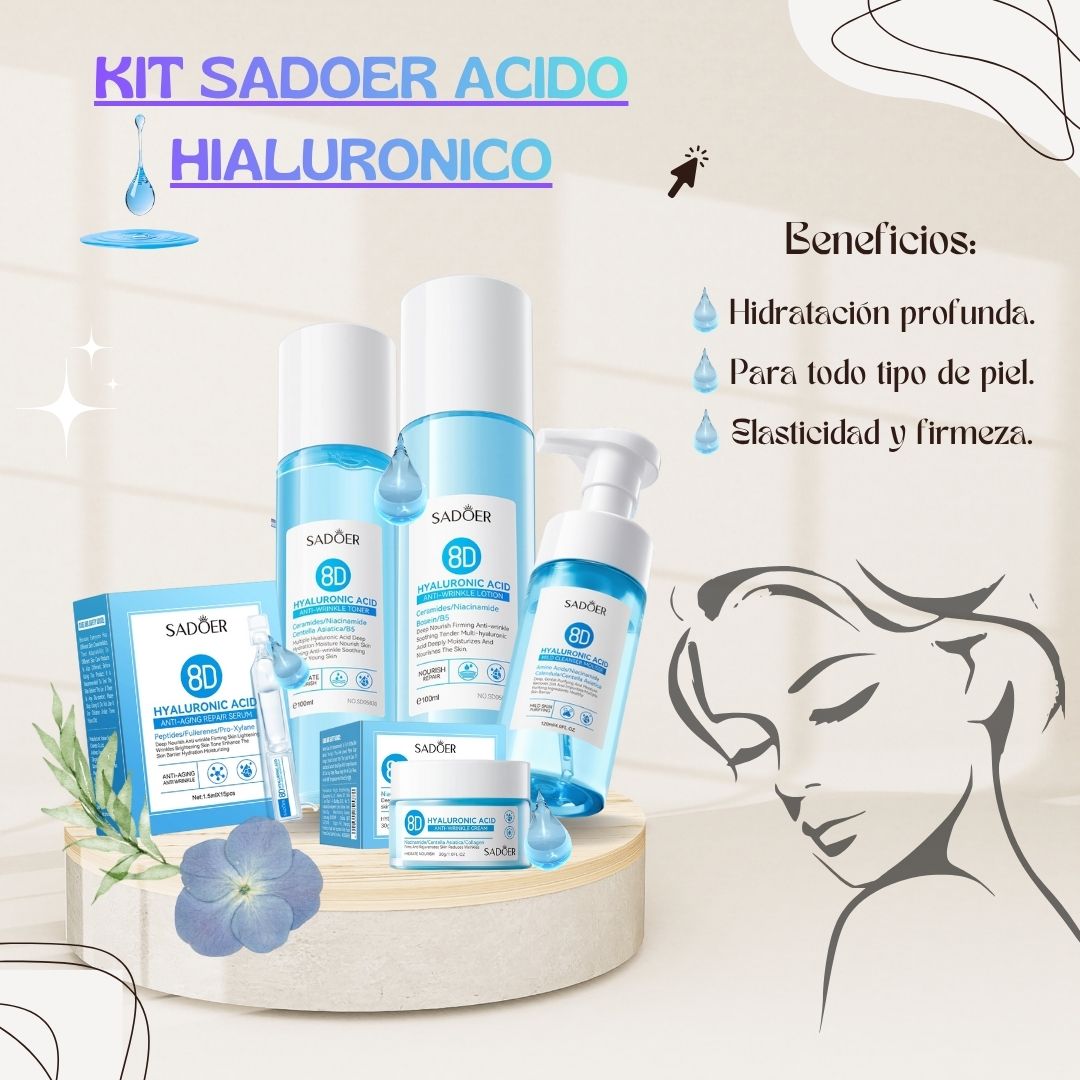 Kit Acido Hialurónico Sadoer