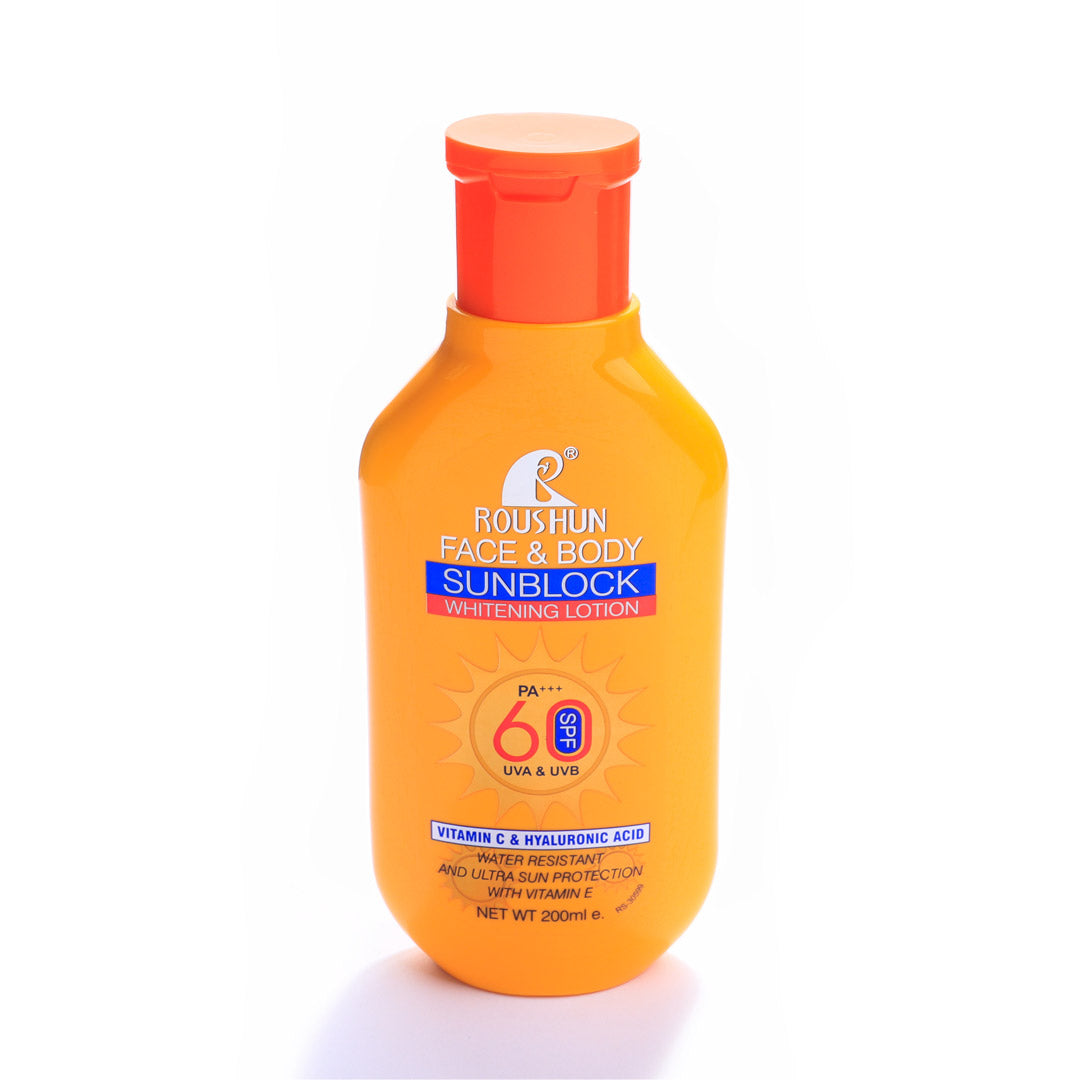 Protector Solar 60SPF Vit-C & Hialurònico 200ML ROUSHUN