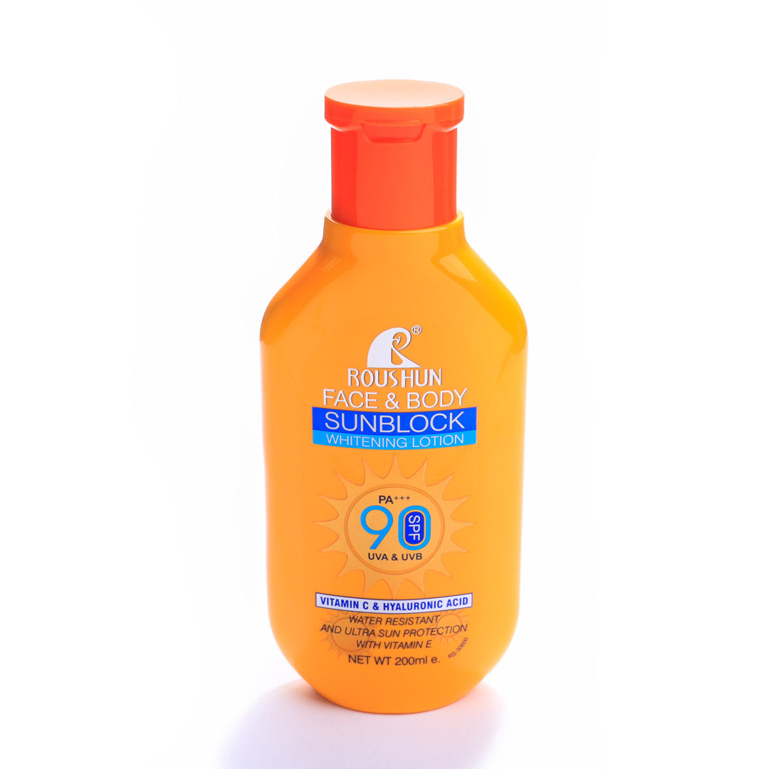 Protector Solar 90SPF Vit-C & Hialurònico 200ML ROUSHUN