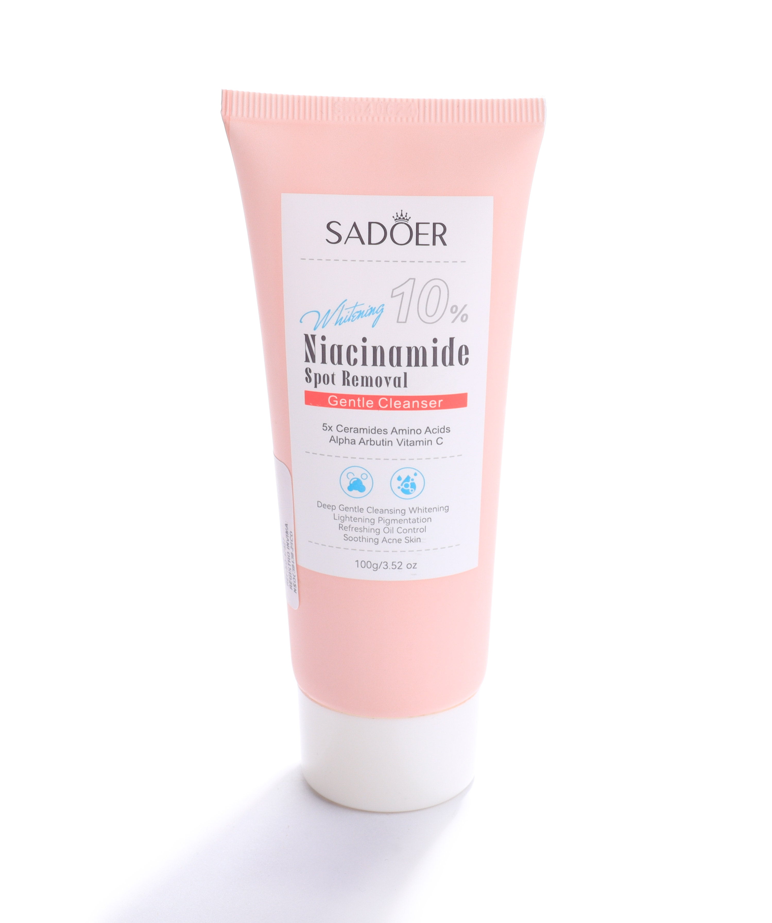 Jabón Facial Blanqueador Niacinamida SADOER  *100GR*