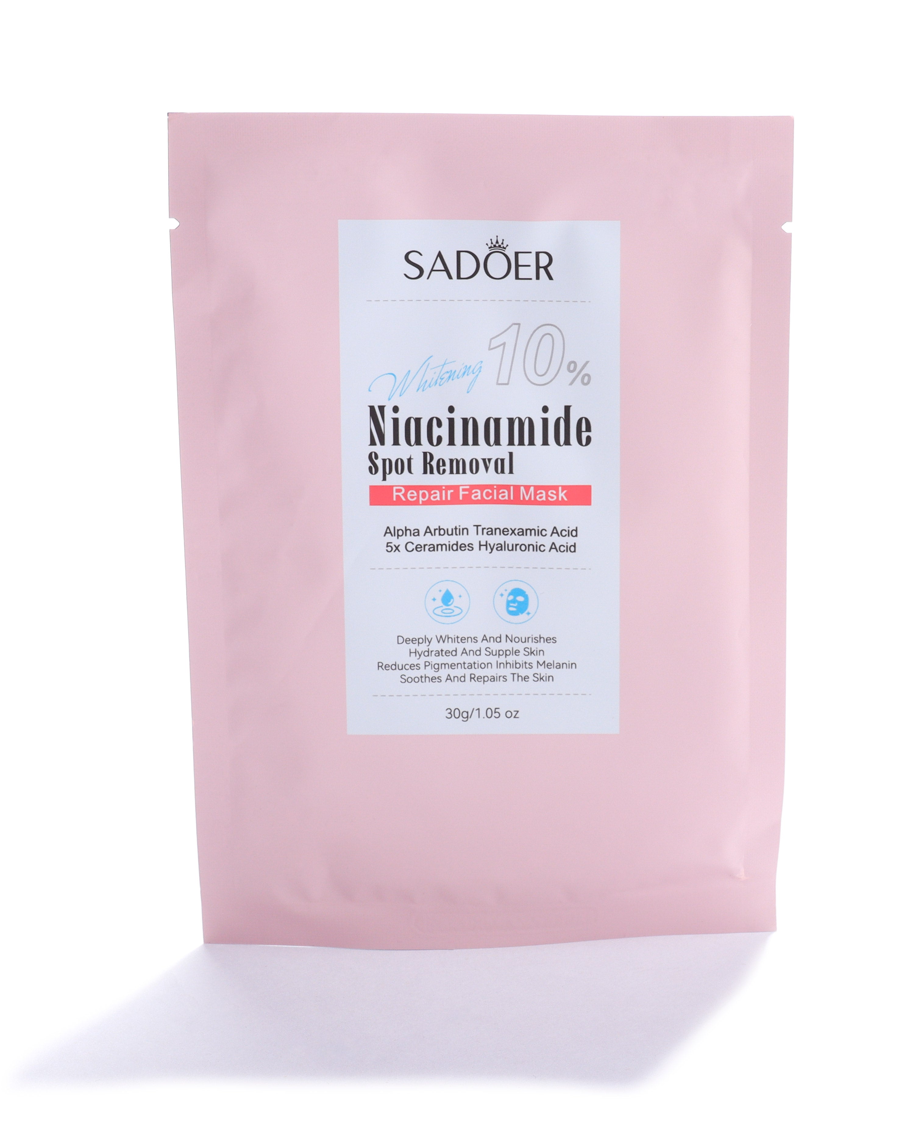 Mascarilla En Velo Niacinamida SADOER