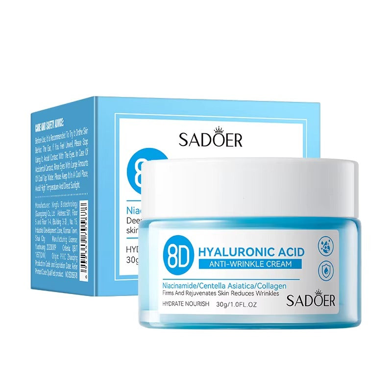 Crema Anti-Edad Acido Hyaluronico 8D SADOER  *30GR*
