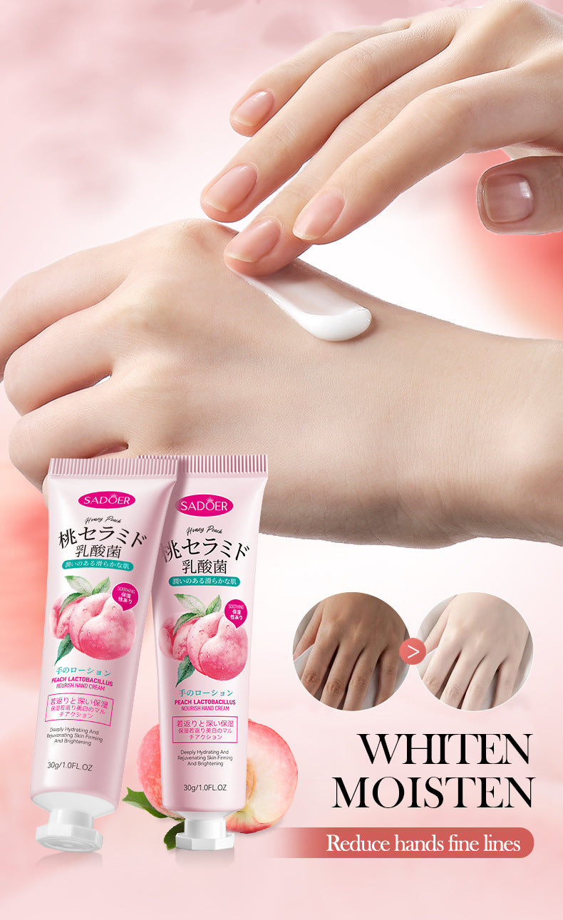 Crema De Manos Durazno SADOER  *30ML*