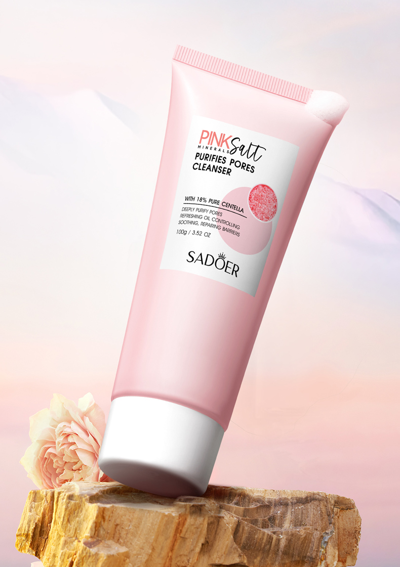 Jabón Facial Sal Rosa Himalaya SADOER *100GR*