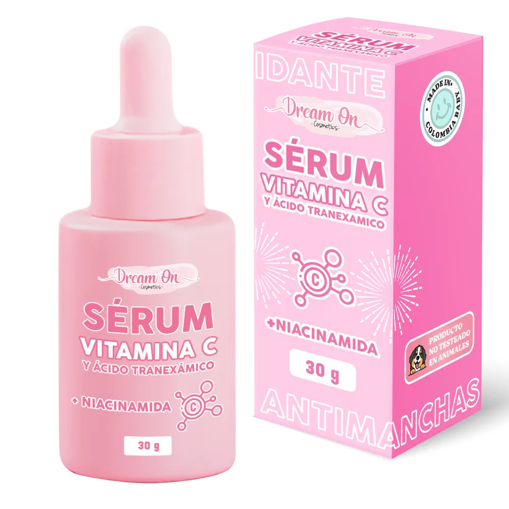 Sérum Vitamina C Y Acido Tranexámico DREAM ON