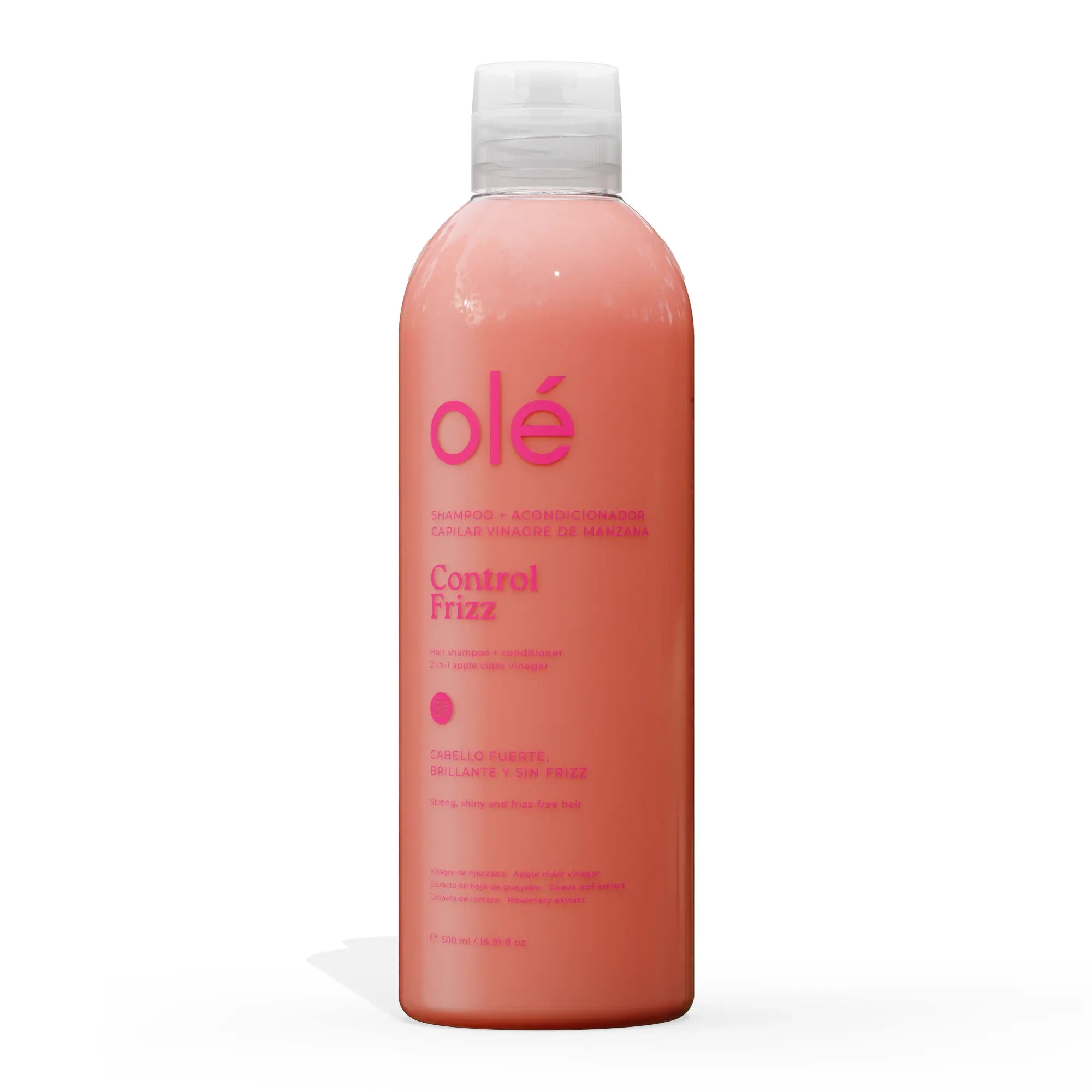 Shampoo + Acondicionador Control Frizz (vinagre de manzana ) OLE *500ML*